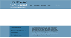 Desktop Screenshot of irelandlaw.net